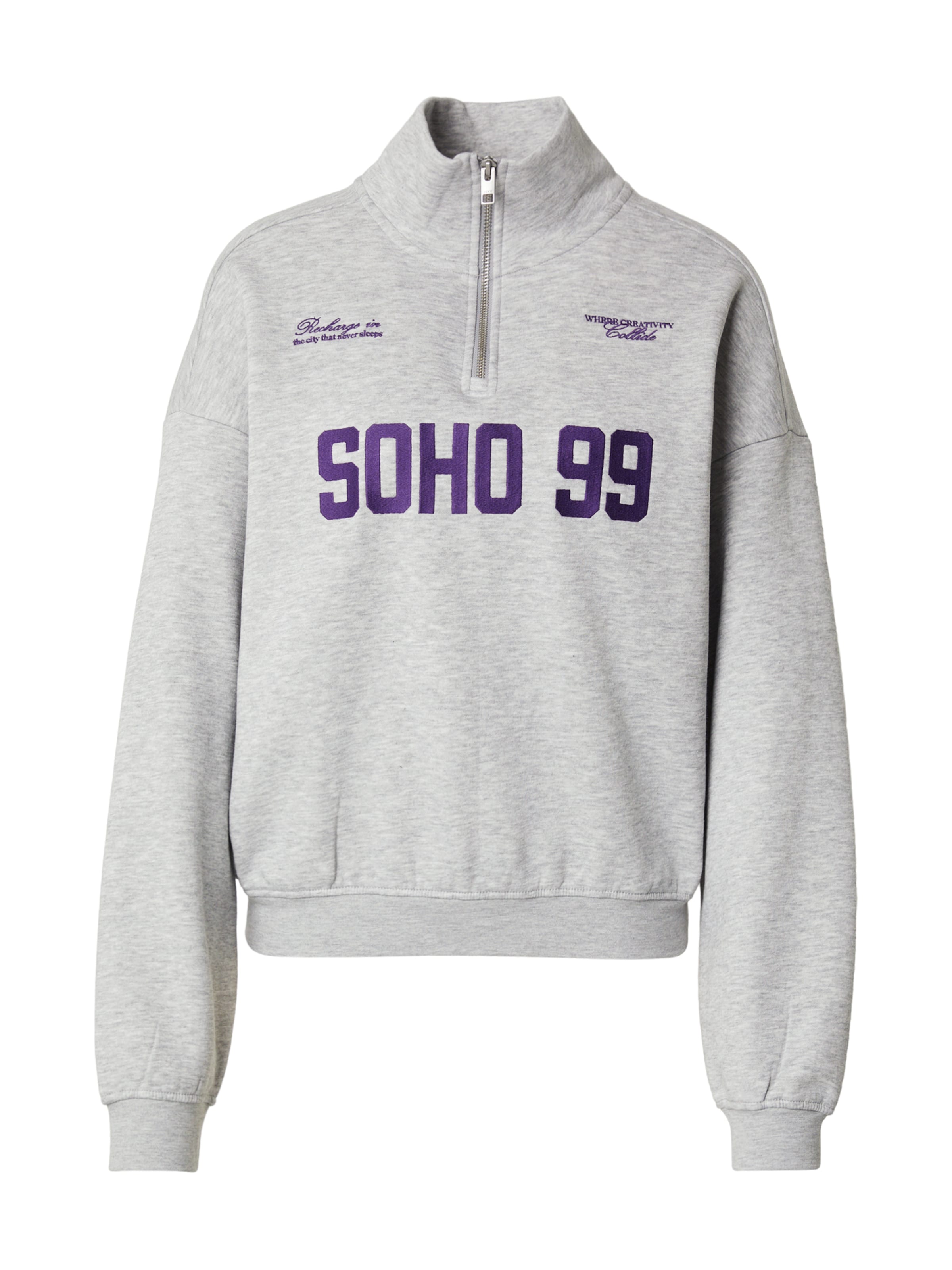 JJXX Sweatshirt 'JXJANKA' in Grijs: voorkant