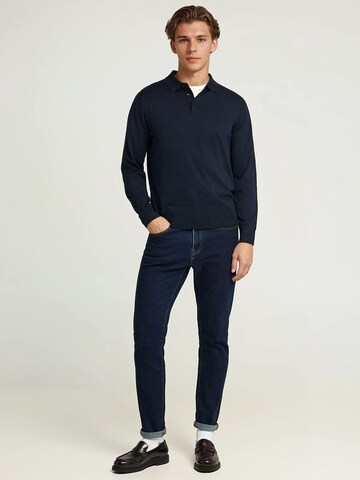 Pull-over Funky Buddha en bleu