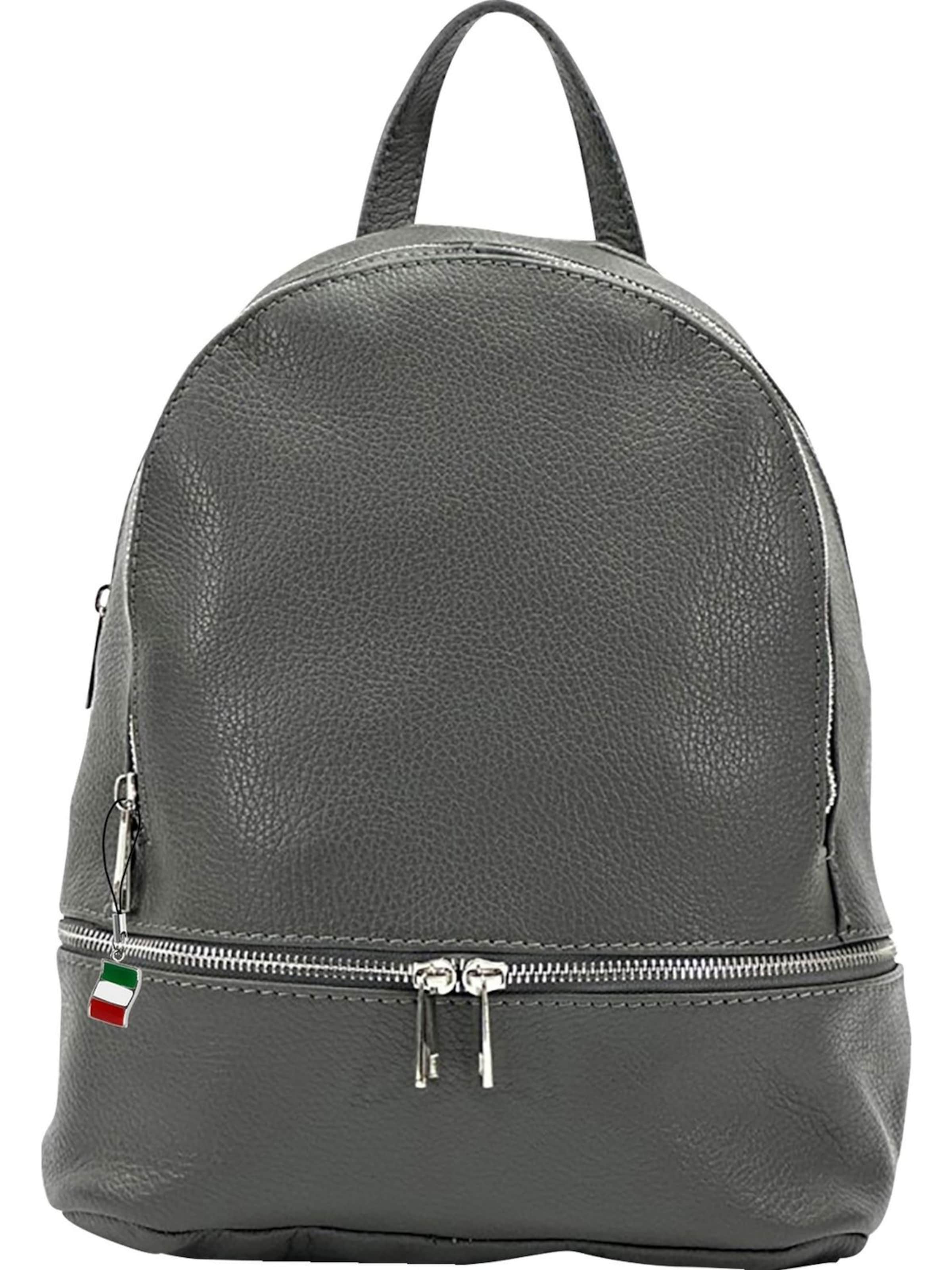 Florence Backpack in Grey: front