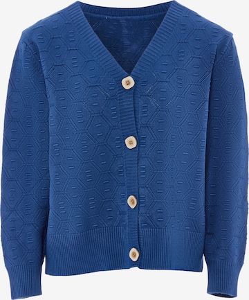 ALARY Knit Cardigan in Blue: front