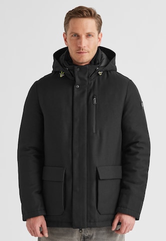 Veste mi-saison 'MSKeith' MILESTONE en noir : devant