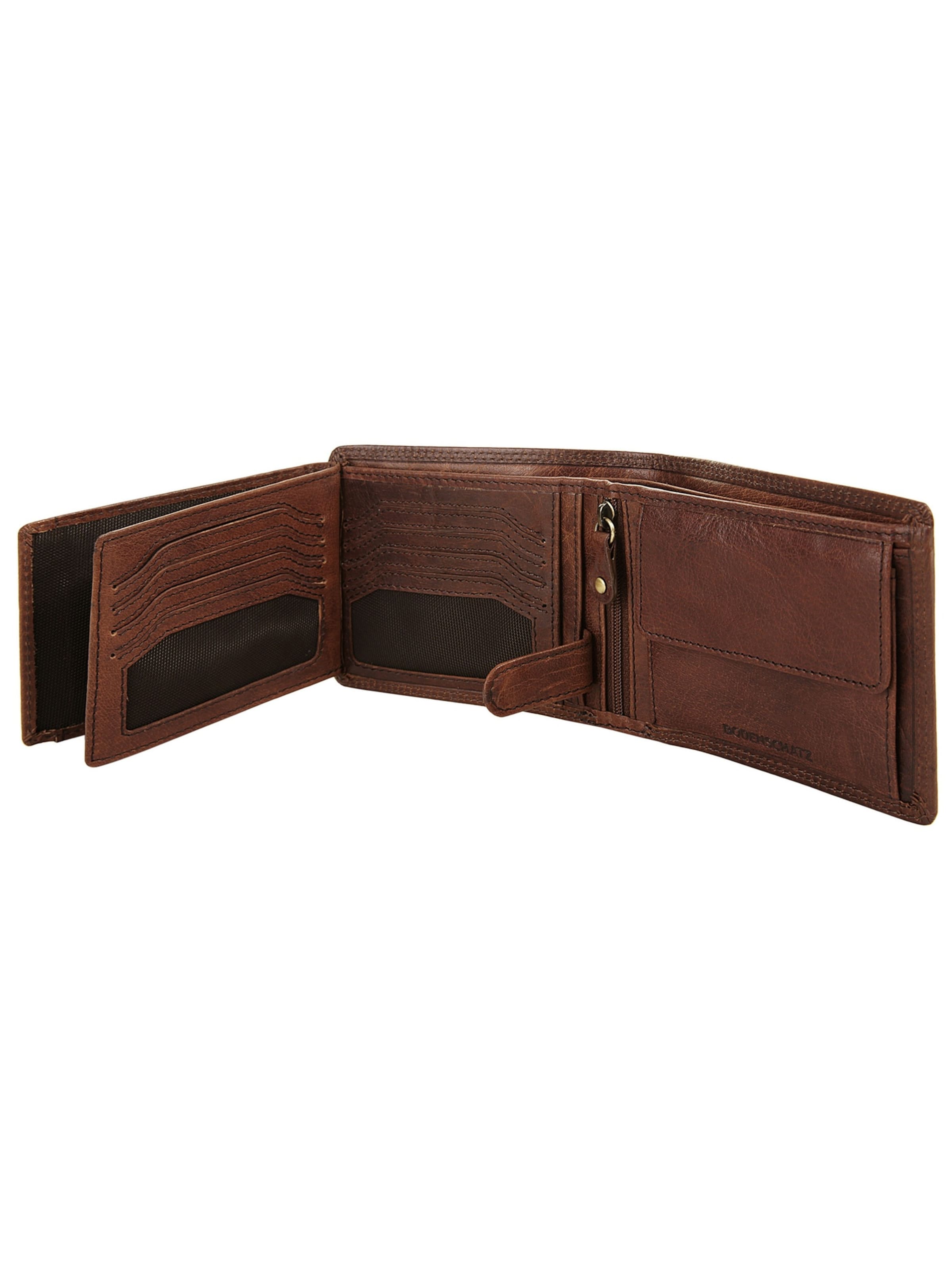 BODENSCHATZ Wallet 'Bodenschatz Geldbörse' in Brown