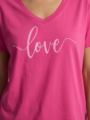 americandreams Overdel 'T-shirt' i pink