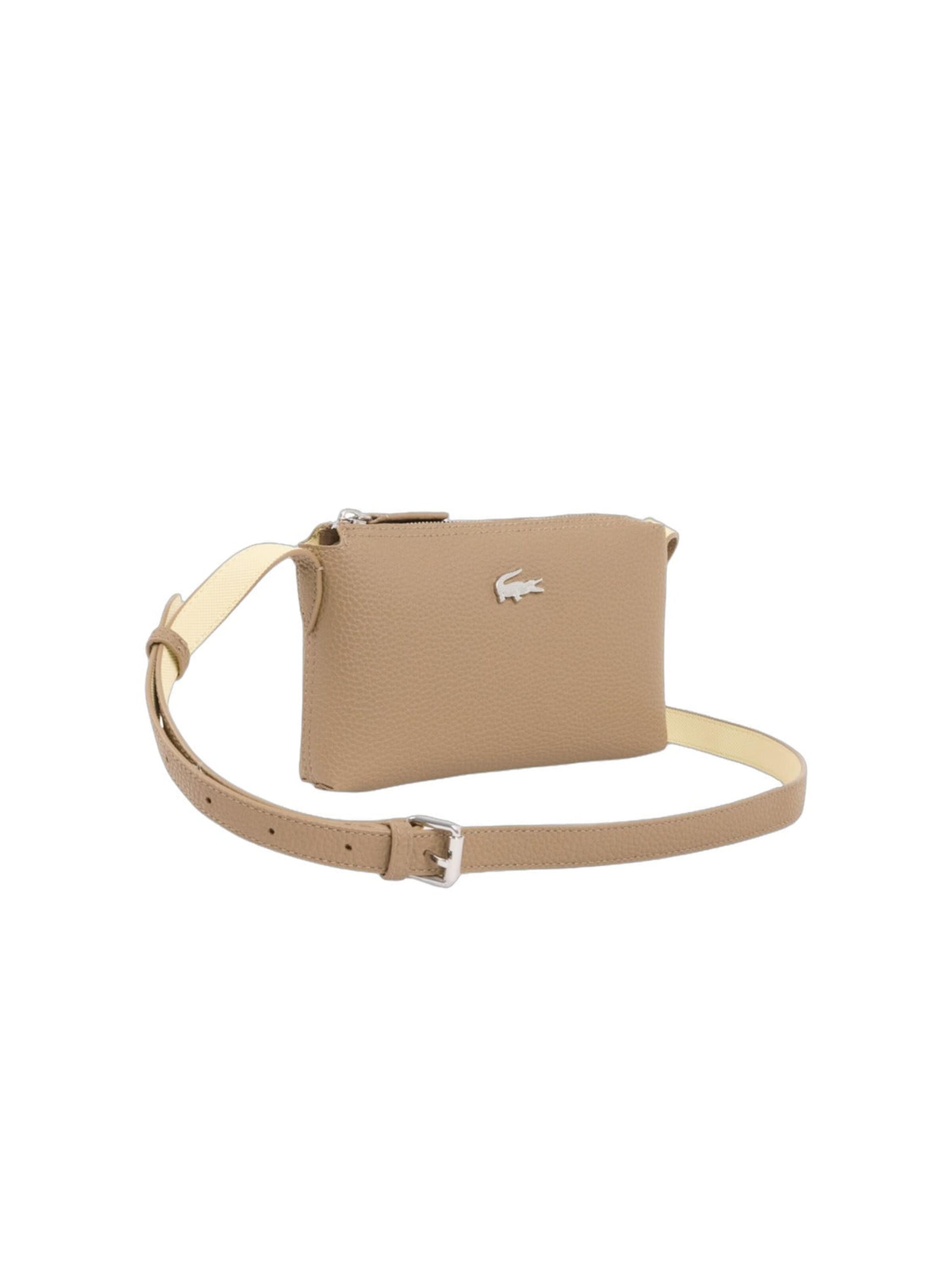 LACOSTE Skuldertaske 'Anna' i beige