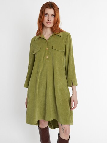 Ana Alcazar Blusenkleid 'Sastya' in Grün