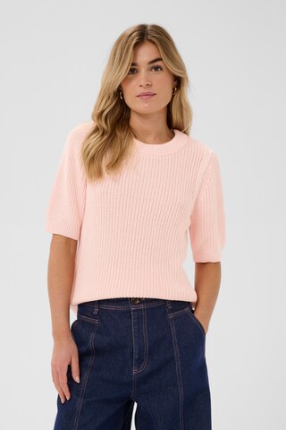 SAINT TROPEZ Sweater 'SZPilia' in Pink: front