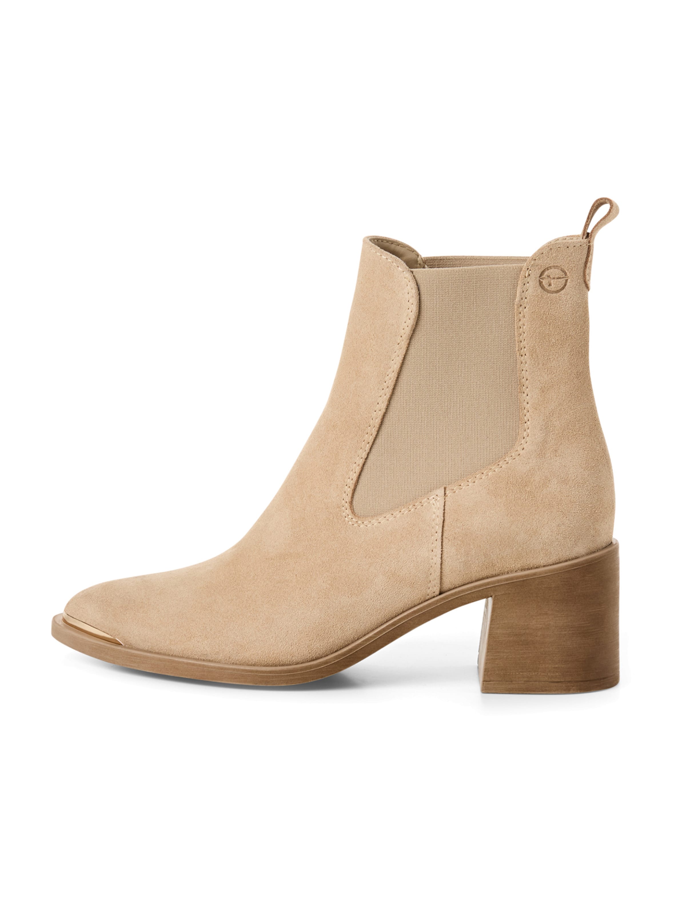 Tamaris Chelsea Boots in Beige
