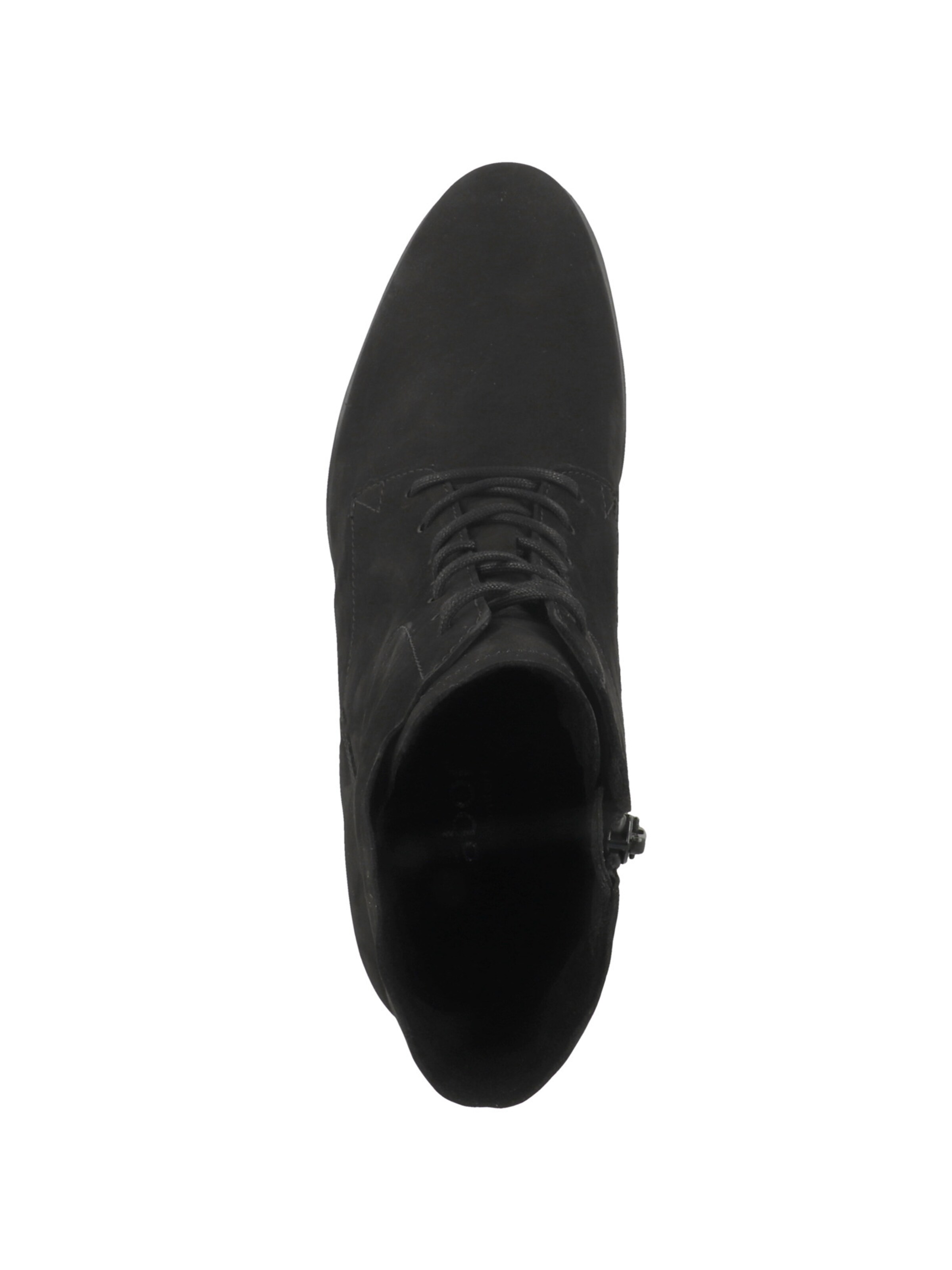 GABOR Schnürstiefelette in Schwarz