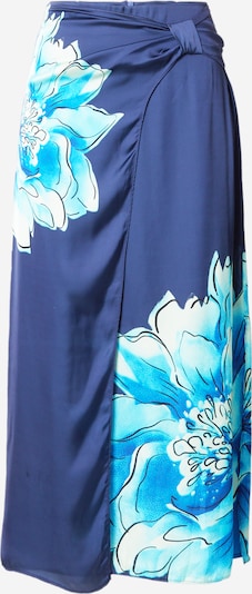 Trendyol Nederdel i blå / azur / mørkeblå / hvid, Produktvisning