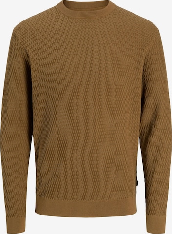 JACK & JONES Pullover '12283381' in Beige: Vorderseite