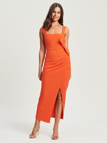 Chancery Φόρεμα 'LORETTE' σε πορτοκαλί: μπροστά