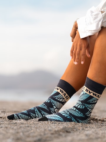 Chaussettes de sport 'Air Lite' Wave Hawaii en mélange de couleurs