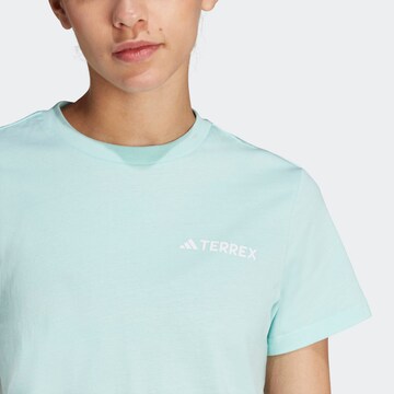 T-shirt fonctionnel ADIDAS TERREX en bleu