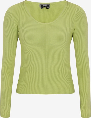 faina Sweater 'Fashion Look' in Green: front