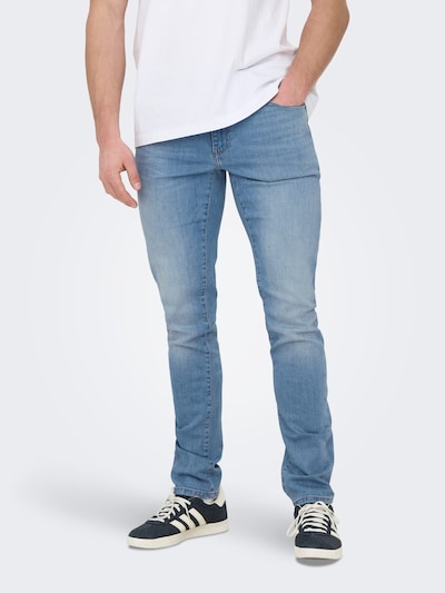 Only & Sons Jeans 'Loom' in 28 in de kleur Blauw denim, Productweergave