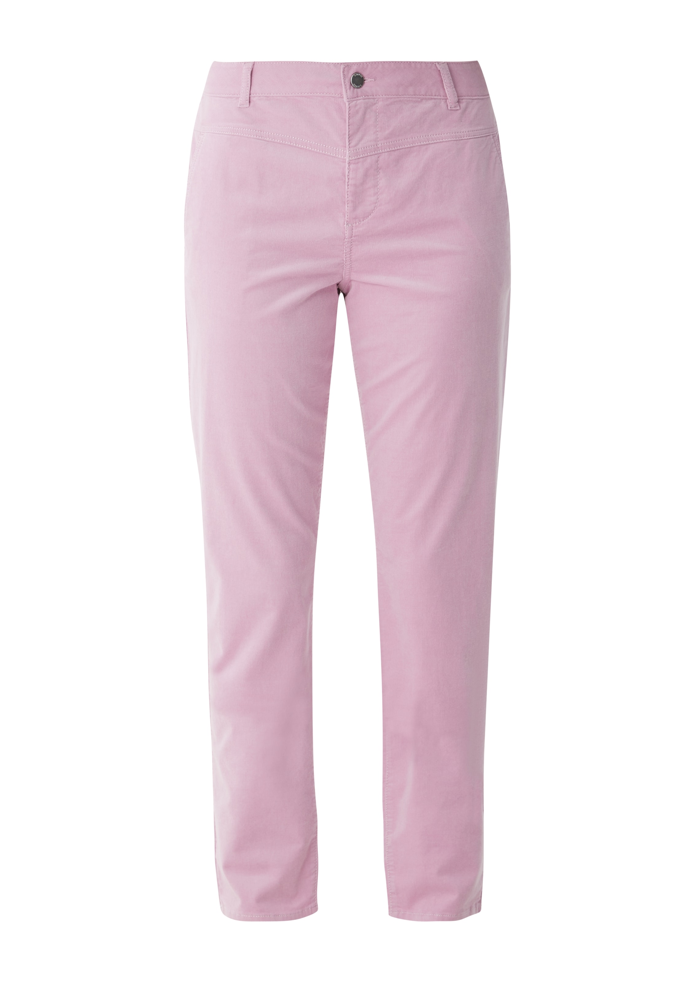 s.Oliver Regular Chino in Roze: voorkant