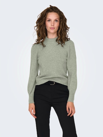 JDY Sweater 'JDYRUE' in Green: front
