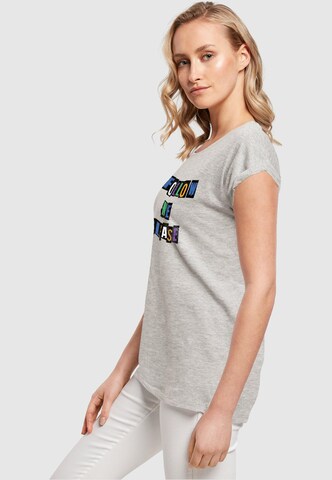 Merchcode Shirt 'Please X' in Grey