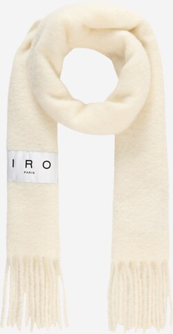 IRO Scarf 'AUTHIE' in White: front