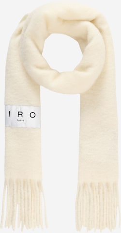 IRO - Cachecóis 'AUTHIE' em branco: frente