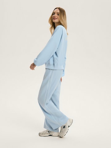 ESOTIQ Wide leg Pants 'Vitality' in Blue