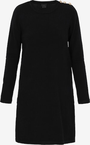 DreiMaster Klassik Neulemekko värissä musta: etupuoli