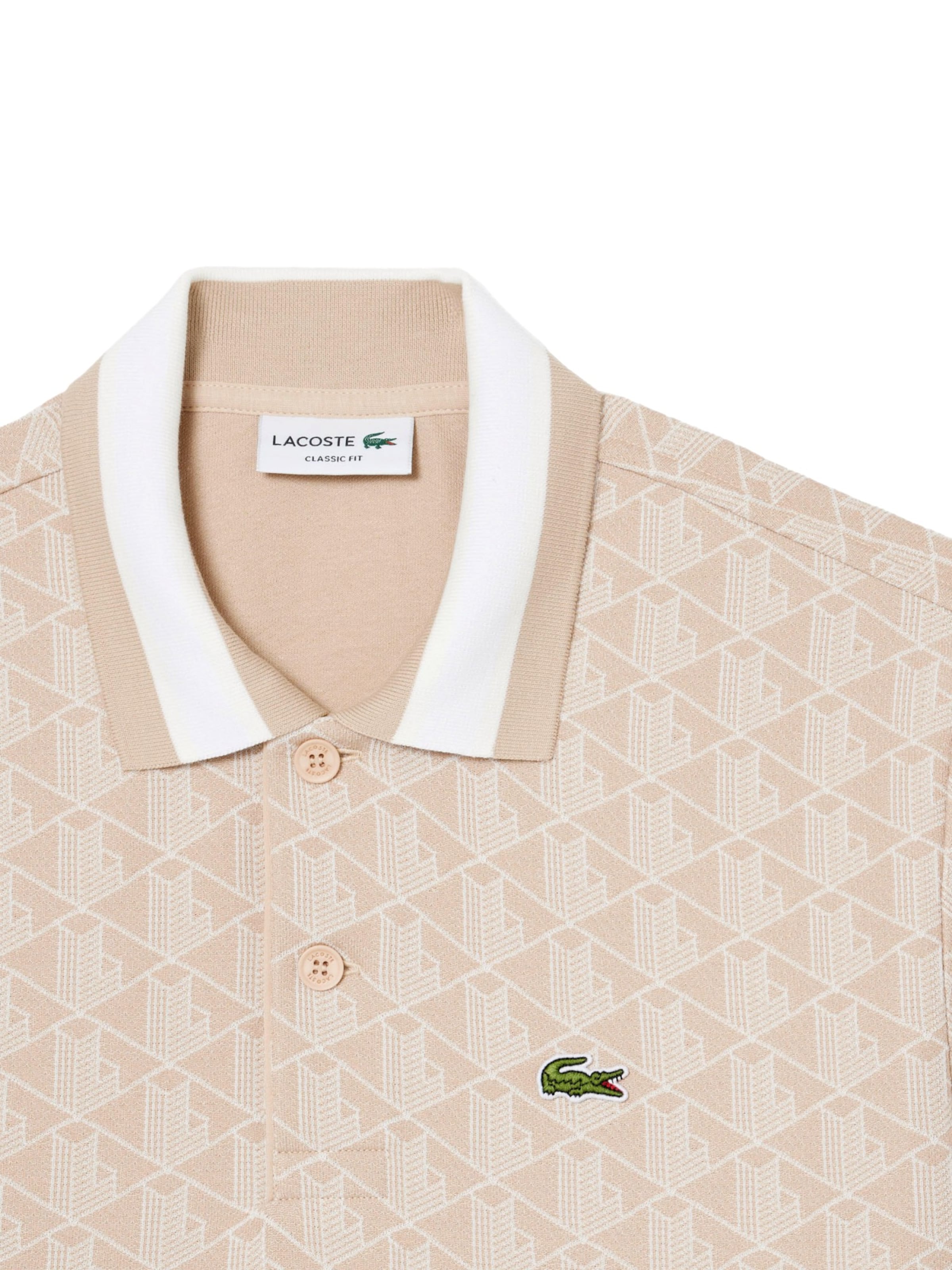 LACOSTE Shirt in Beige