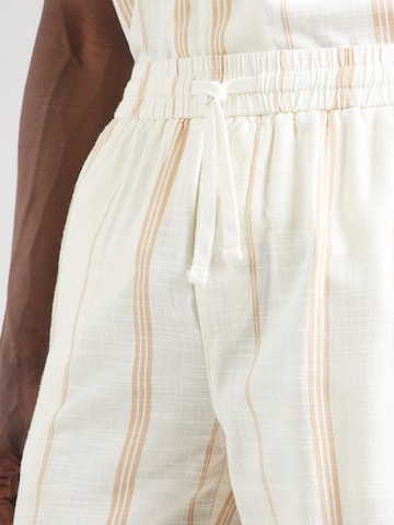 Only & Sons - Loosefit Pantalón 'ONSTINUS STEPAN' en blanco