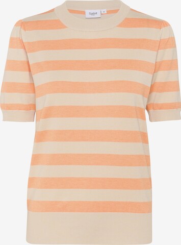 SAINT TROPEZ - Jersey 'Mila' en beige: frente
