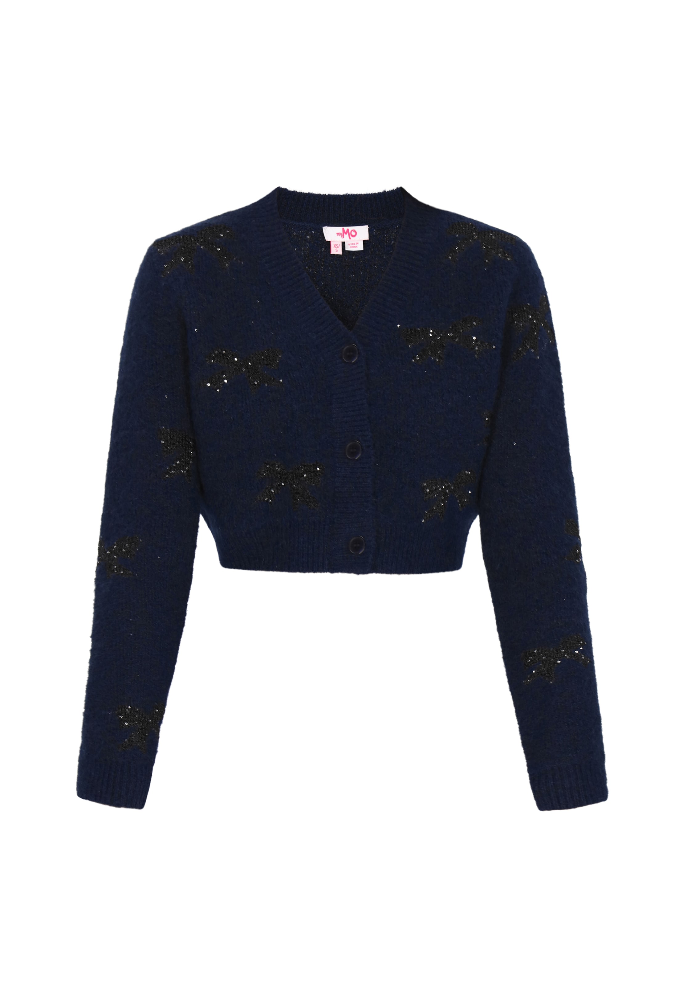 MYMO Kampsun, värv sinine: eest vaates