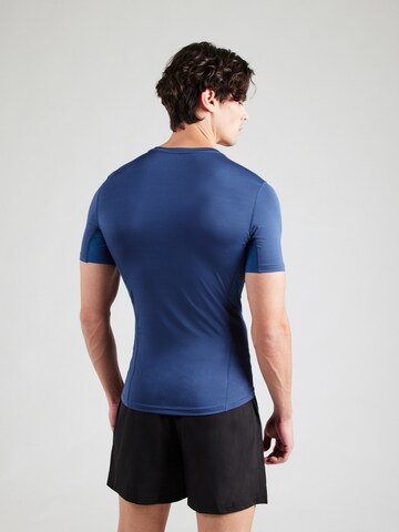 4F Funktionstopp i blå: baksida