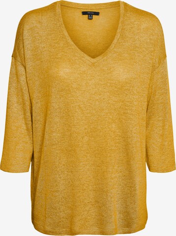 VERO MODA Sweater 'BRIANNA' in Yellow: front