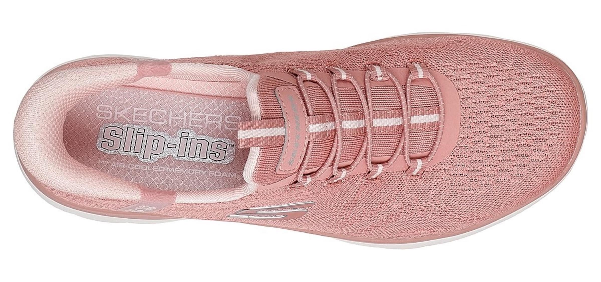 Scarpa slip-on di SKECHERS in rosa
