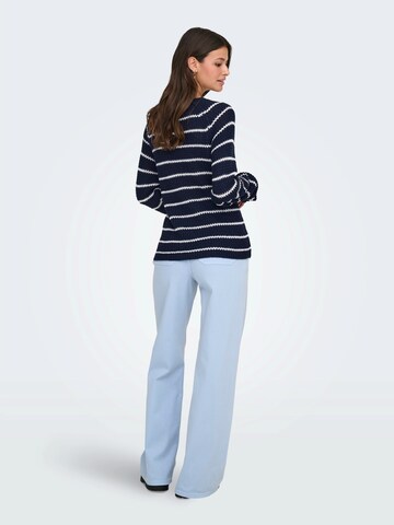JDY Sweater 'JDYEllen' in Blue