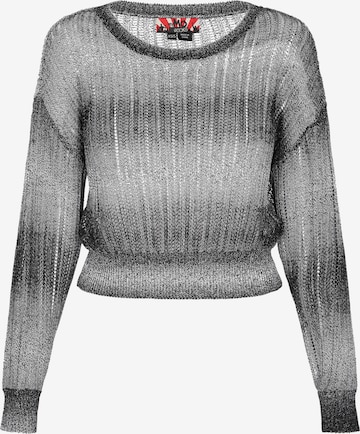 myMo ROCKS Sweter w kolorze czarny: przód