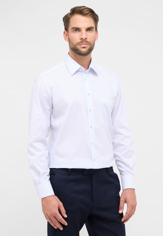 ETERNA Comfort Fit Hemd in Blau: Vorderseite