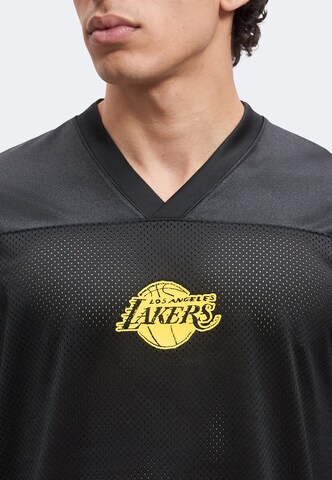 juoda NIKE Sportiniai marškinėliai 'Los Angeles Lakers Courtside': priekis