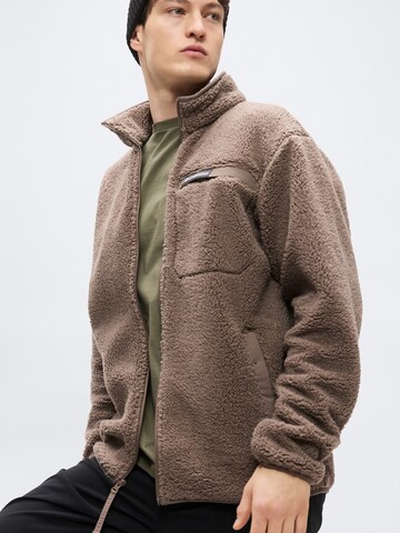 COLUMBIA Toiminnallinen fleecetakki 'Rugged Ridge™' värissä ruskea