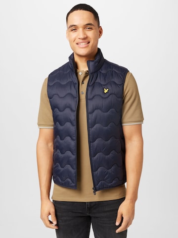 Lyle & Scott Weste in Blau: predná strana