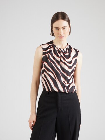 COMMA - Blusa en rosa: frente