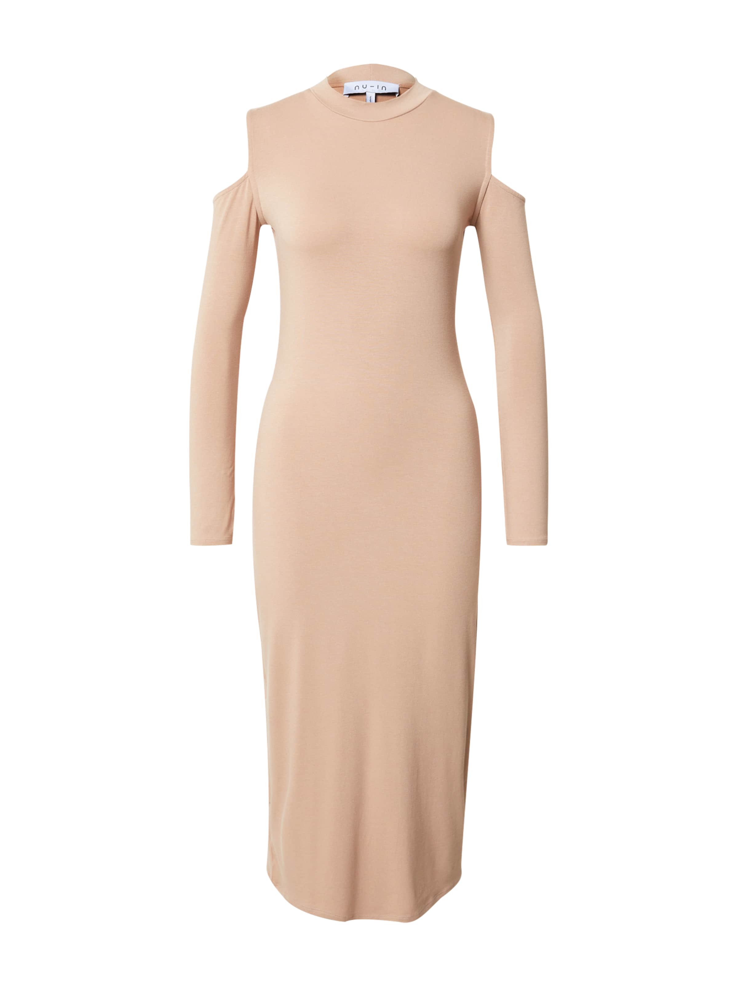 NU-IN Dress in Beige: front