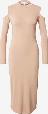 NU-IN Dress in Beige: front