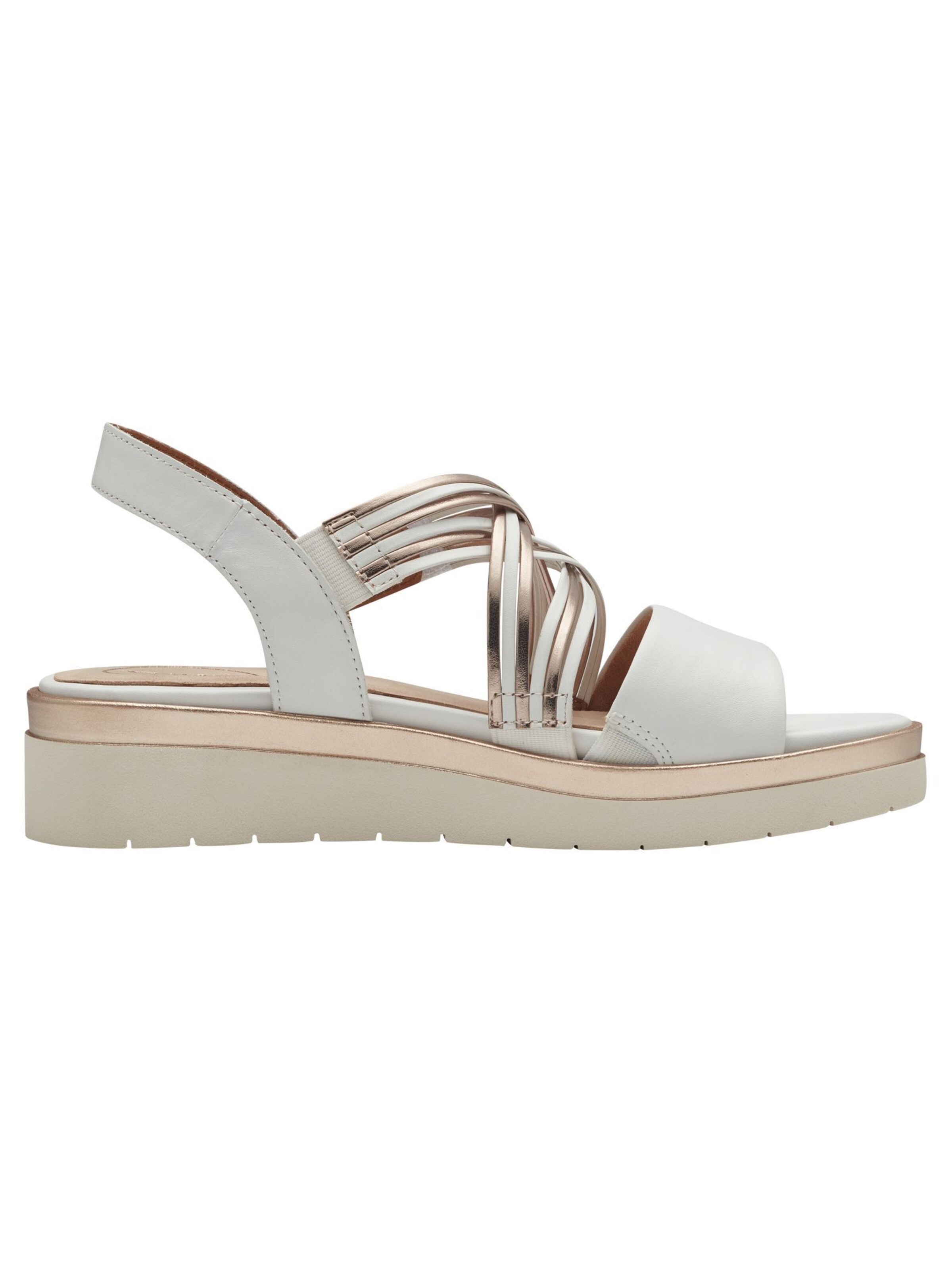 Sandales Tamaris en blanc