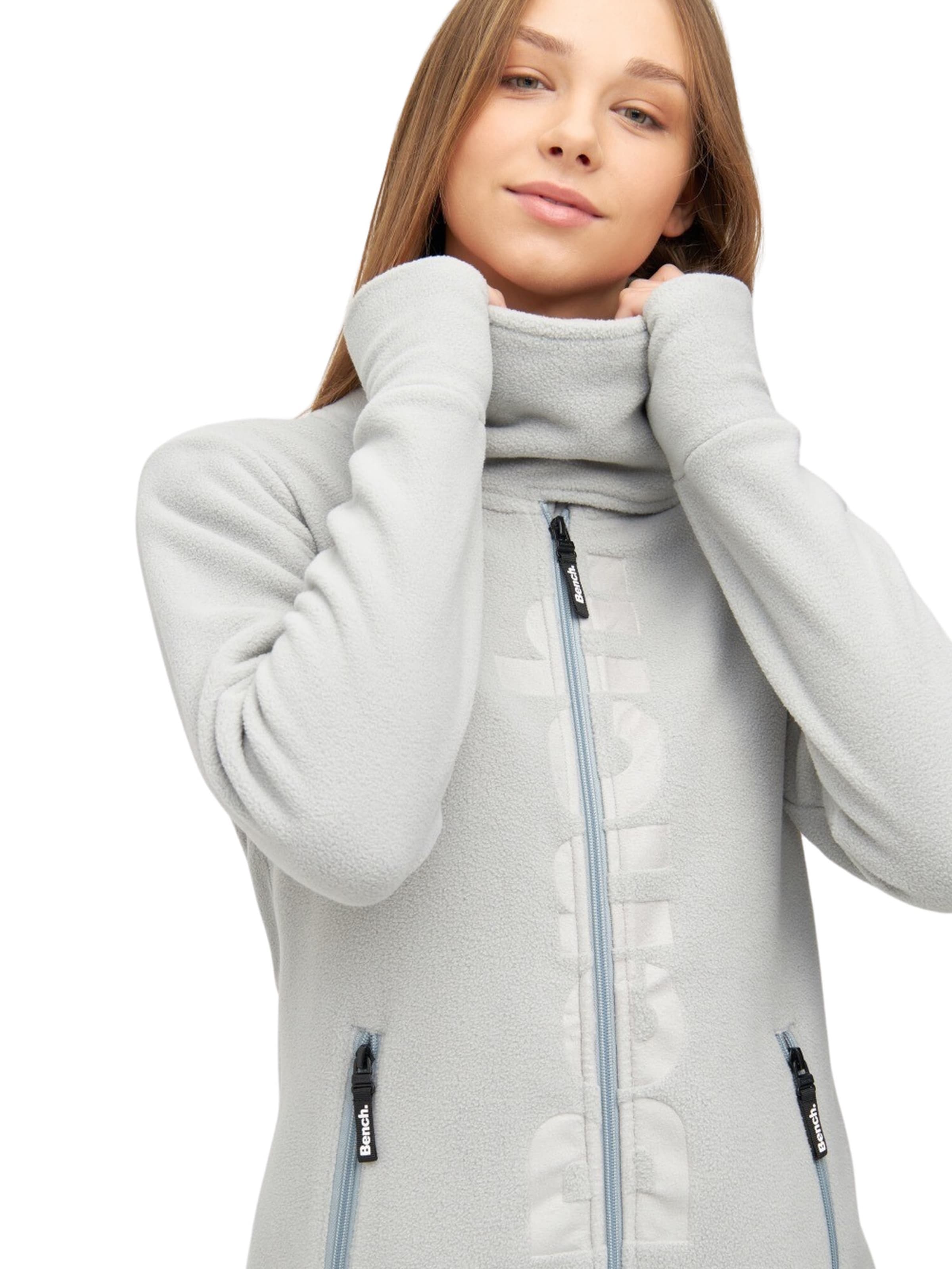 BENCH Флисовая куртка 'Finish' в Серый