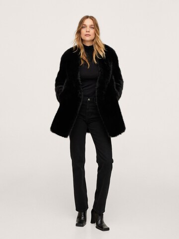 MANGO Between-Seasons Coat 'Cruela' in Black