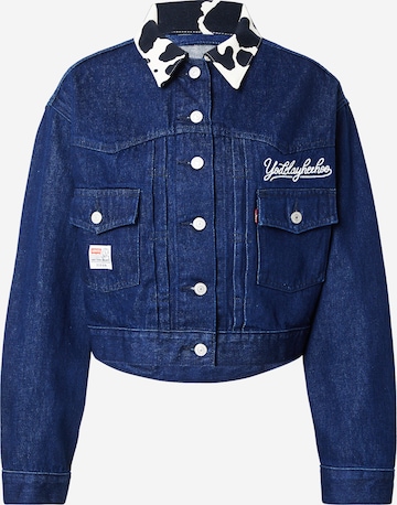 LEVI'S ®Prijelazna jakna 'Toy Story Type II Trucker Jacket' - plava boja: prednji dio