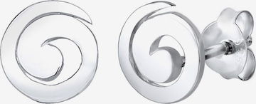 ELLI Earrings 'Spirale' in Silver