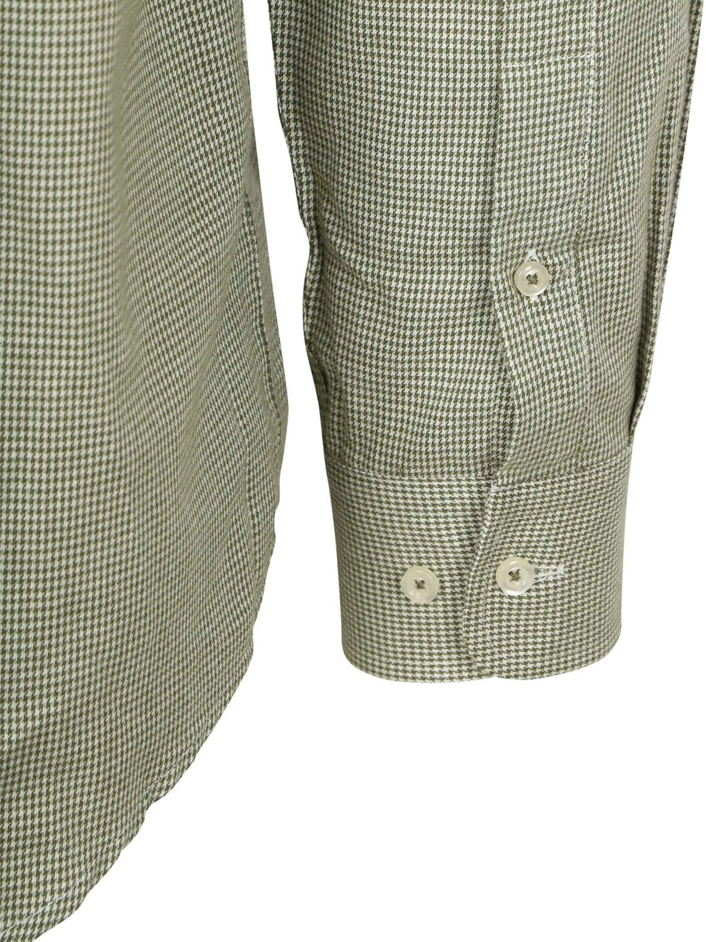 Steppin' out Slim fit Button Up Shirt in Green