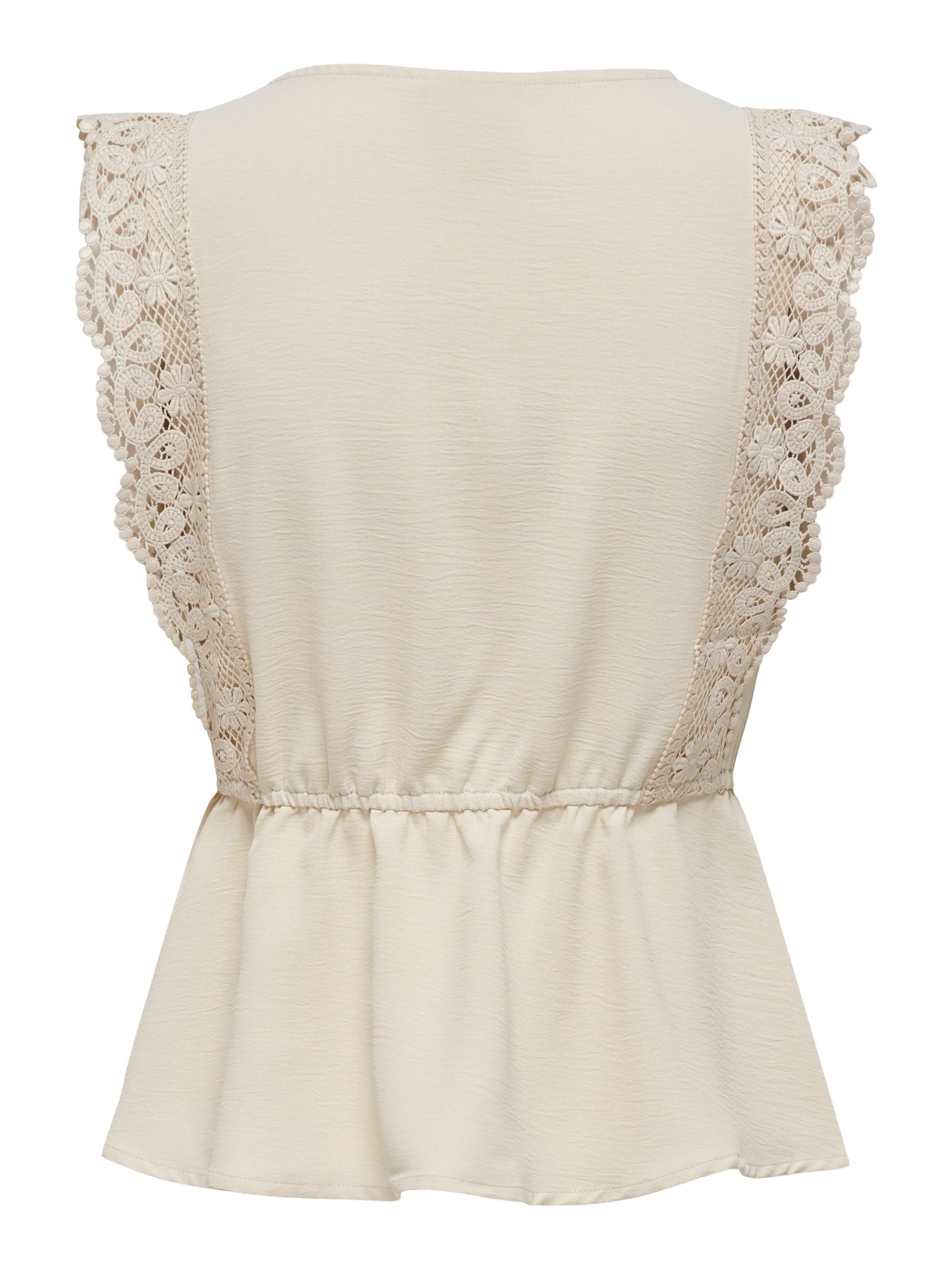 ONLY Μπλουζάκι 'ONLMETTE' σε μπεζ