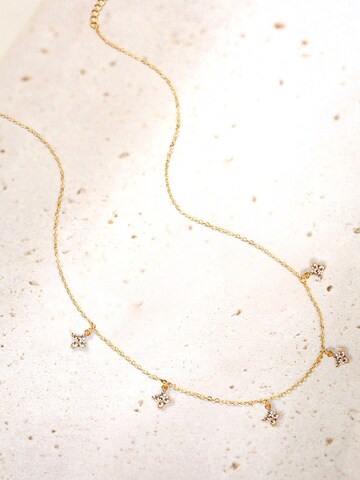 Hey Happiness Ketting 'Floret' in Goud